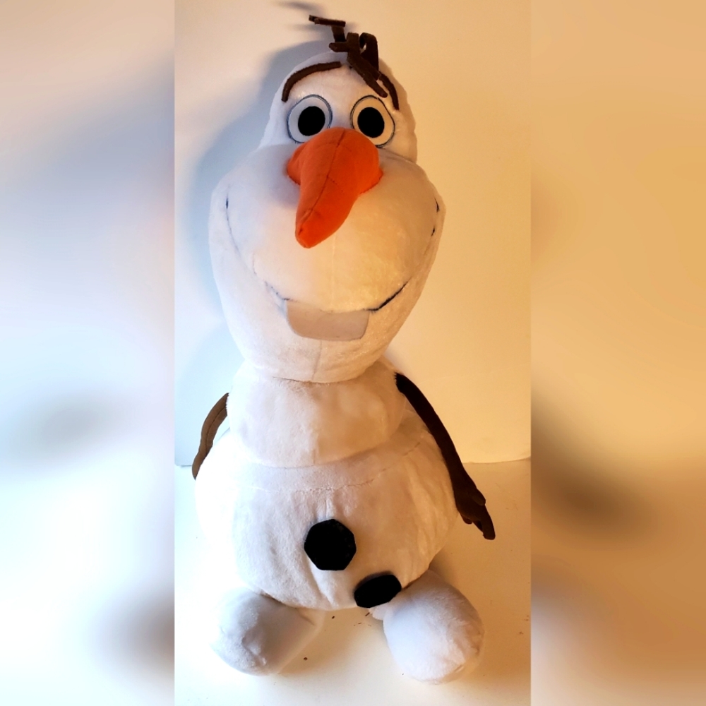 Disney Frozen 2 Olaf 26" Snowman Jumbo Plush Doll.